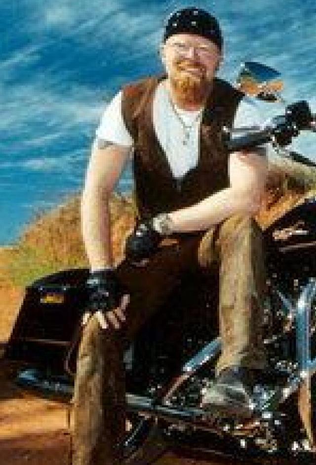 Biker Jens Down Under