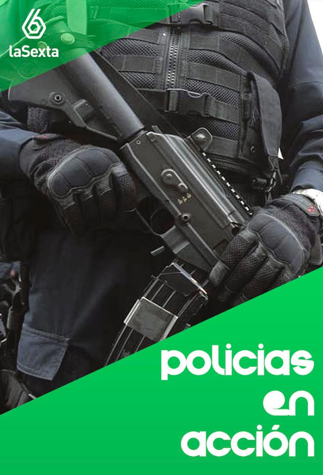 Policías en acción