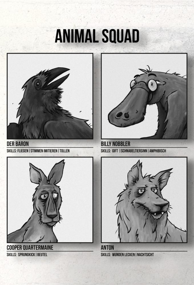 9/11 - Animal Squad | Pen & Paper