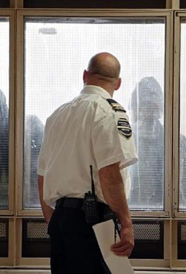 In prison