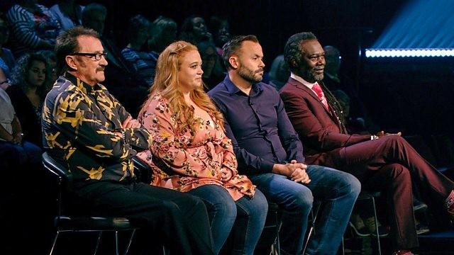 Paul Chuckle, Amanda Henderson, Geoff Norcott, Levi Roots