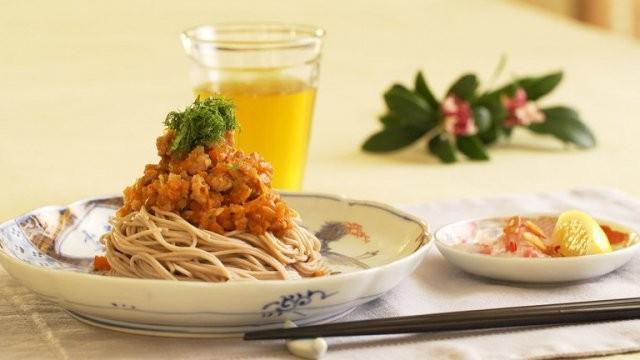 Rika's TOKYO CUISINE: Tai Sashimi with Garlic Sesame Sauce