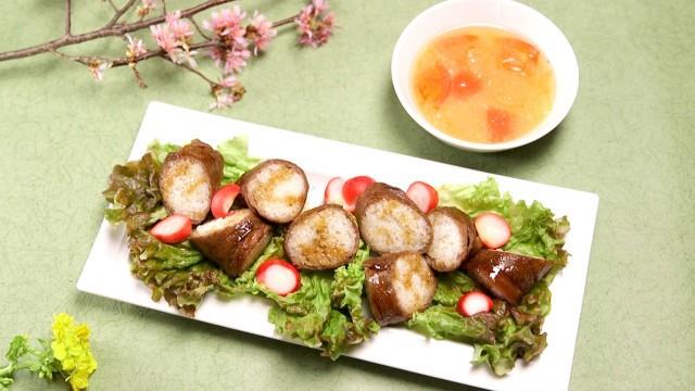 Authentic Japanese Cooking: Beef-wrapped Onigiri