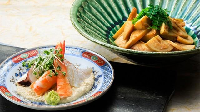 Authentic Japanese Cooking Blanched Sashimi with Shira-ae Sauce
