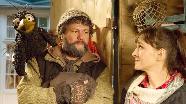 Der Weihnachtsmann im Schuppen
