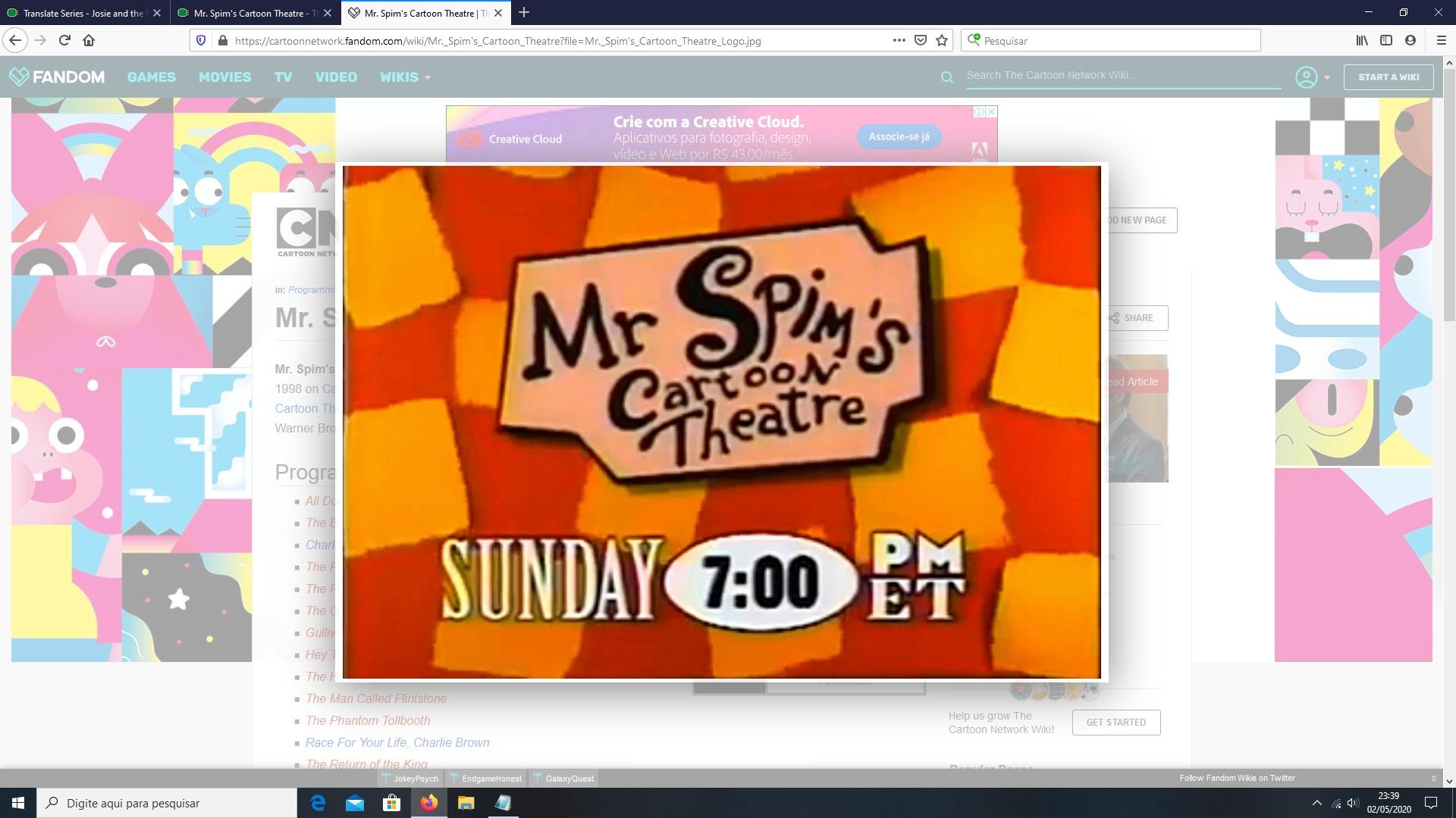 Mr. Spim's Cartoon Theatre