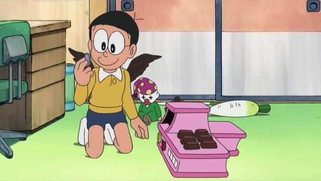 Nobita de chocolate / Serenata de la luna azul