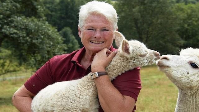 Alpaka-Züchterin aus dem Bergischen Land
