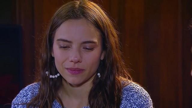 Vicky hizo reflexionar a Violeta