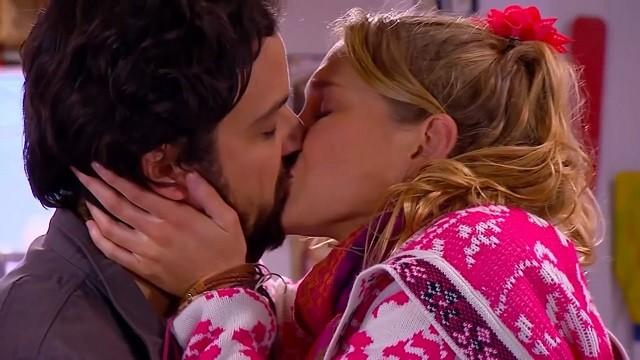 ¡La Gringa se lanzó a los brazos de Matías!