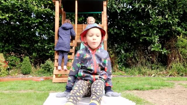 TURNED OUR GARDEN INTO A PLAYGROUND!