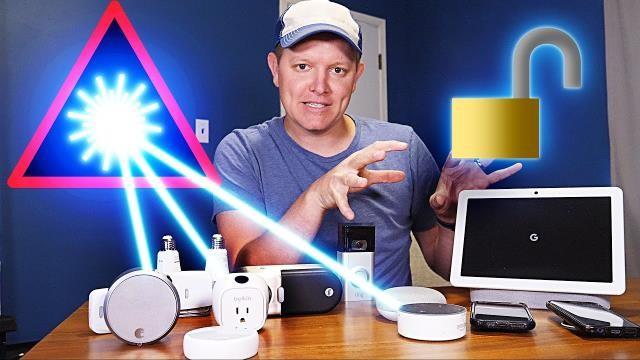 Breaking Into a Smart Home With A Laser