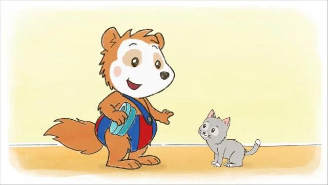 Bobo and the cat