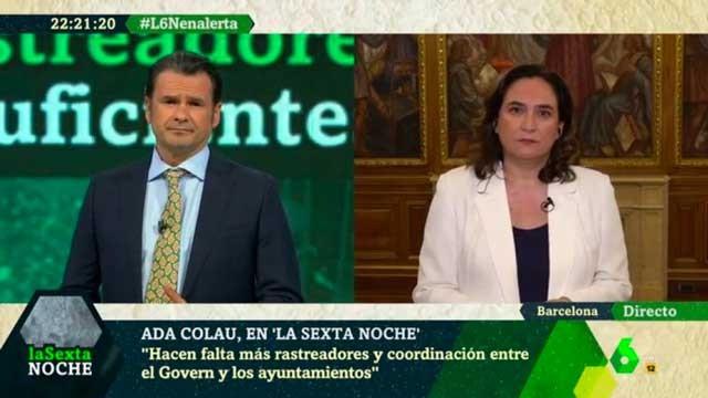 (18-07-20) Ada Colau, Miguel Ángel Revilla, Cayetano Martínez de Irujo, Rubén Sánchez (Facua), Alfredo Corell y Boticaria García