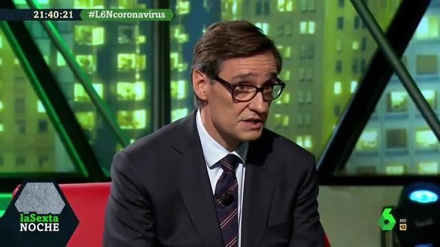 (29-02-20) Salvador Illa e Iñaki Gabilondo