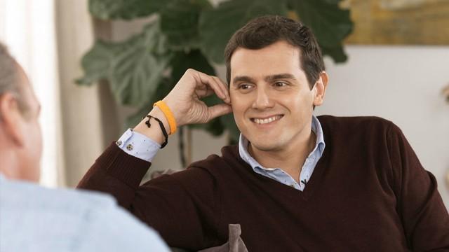 Albert Rivera, en casa de Bertín