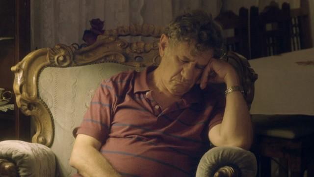 Dad fell asleep
