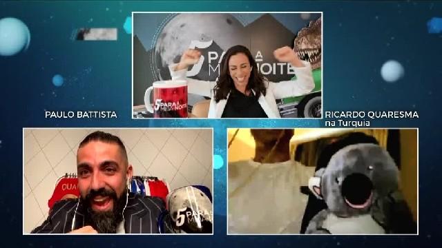 Ricardo Quaresma, Graça Fonseca e Janeiro