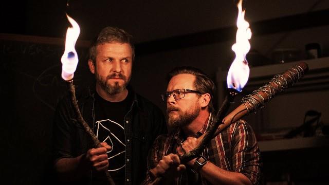 Making Primitive Torches with Bacon Grease
