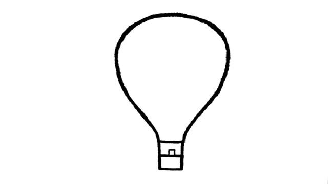 une montgolfière