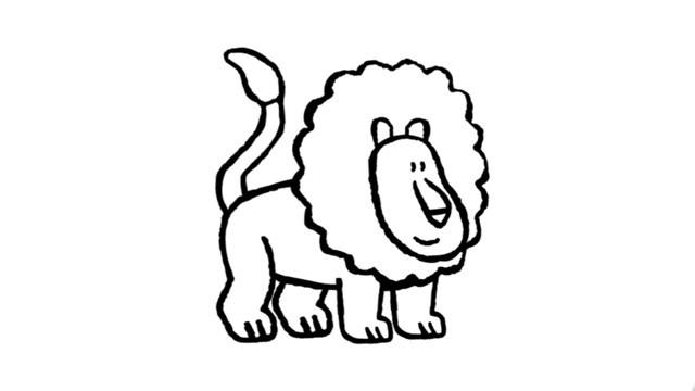 un lion