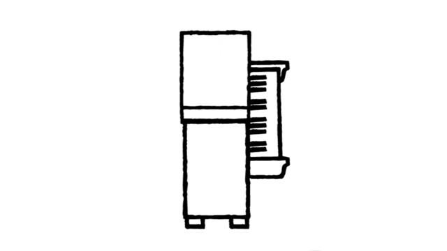 un piano