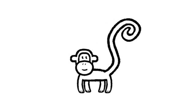 un singe