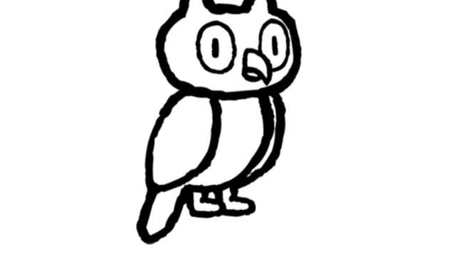 un hibou
