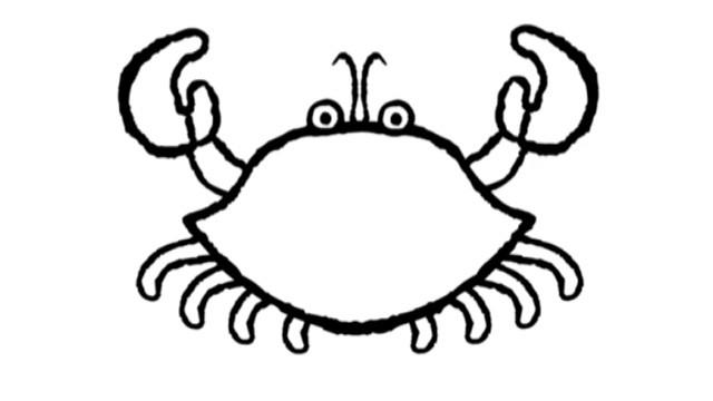 un crabe