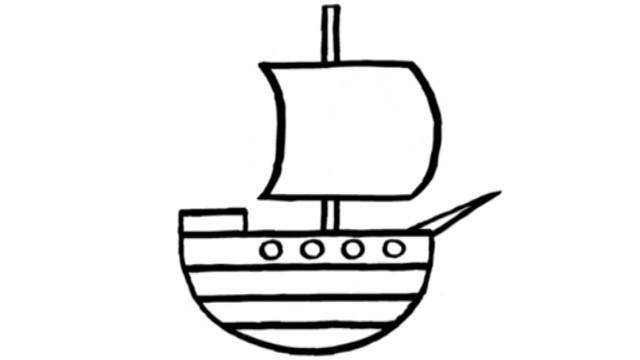 un bateau de pirate