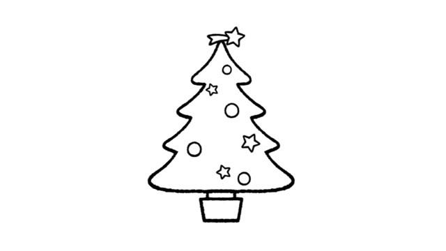 un sapin de Noël