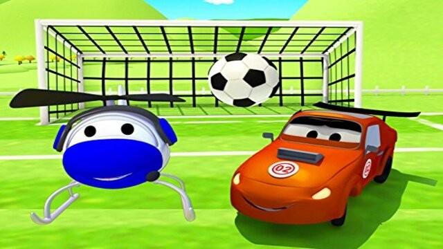 Car Patrol of Car City: Tyler cheats at soccer/Hector is playing solo