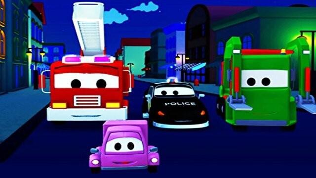 Car Patrol of Car City: Tom The Tow Truck's accident/The Mistery of the Night