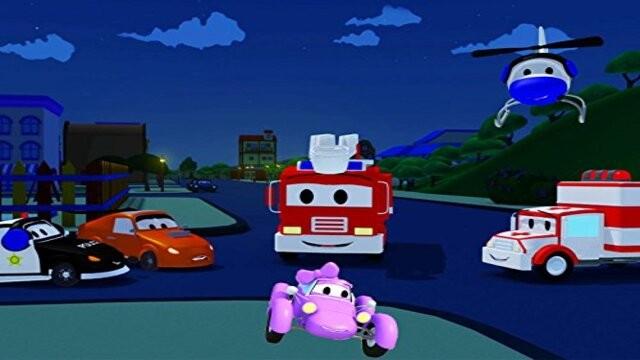 Car Patrol of Car City: The Slide's Crash/Amber's siren has been stolen