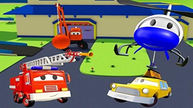 Car Patrol of Car City: Saving Jeremy the Taxi/Charlie the Crane Disappearance