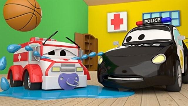 Car Patrol of Car City: Baby Amber's Missing/Slippery Roads