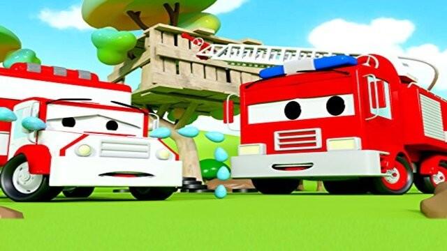 Car Patrol of Car City: Amber's siren's missing/Bobby's in danger