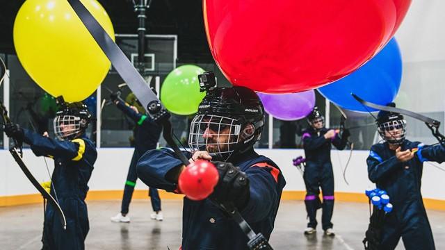 Blindfolded Archery Battle