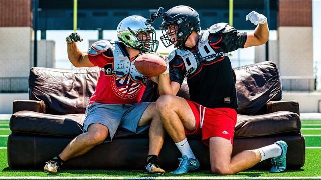 Concrete Shoes Football Battle