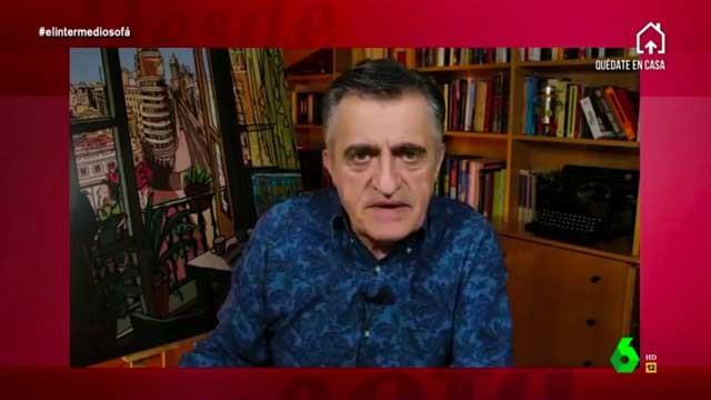 (20-04-20) La crítica de Wyoming al neoliberalismo en plena pandemia: "Quieren salvar España, pero se dejan en el camino salvar a los españoles"