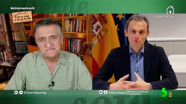 (28-04-20) ¿Es verdad que un asteroide se acercará a la Tierra mañana?: Pedro Duque responde en El Intermedio