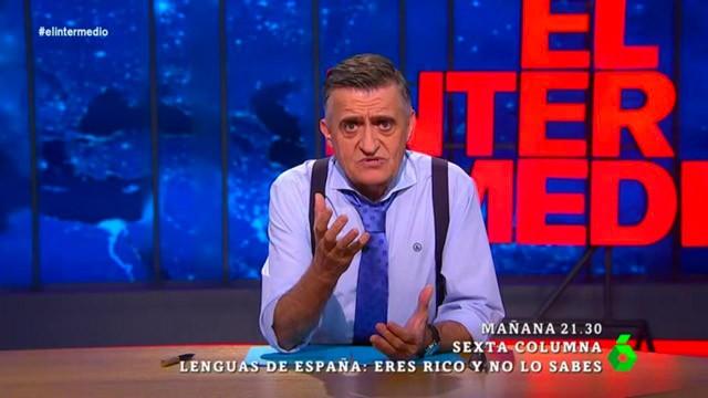 (21-01-21) La reacción de Wyoming tras escuchar al consejero de Sanidad de Ceuta afirmar que se ha vacunado 'obligado'