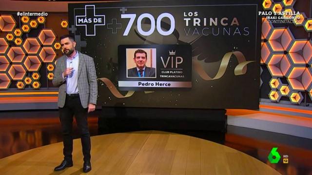 (02-02-21) El último caso de 'trincavacunas' que 'fascina' a Dani Mateo: "Pertenece al club platino"