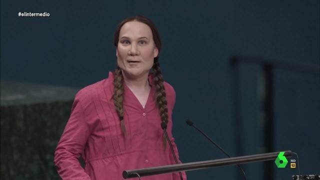 (17-02-20) Joaquín Reyes imita a Greta Thunberg