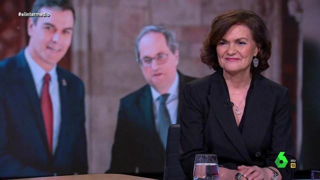 (20-02-20) Carmen Calvo: "Ha sido un partido independentista el que ha impedido que haya terceras elecciones"