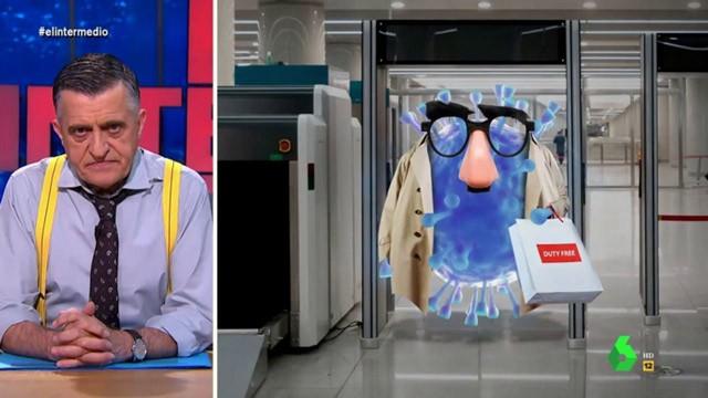 (27-02-20) Imágenes "exclusivas" de El Intermedio: así entró el coronavirus en España