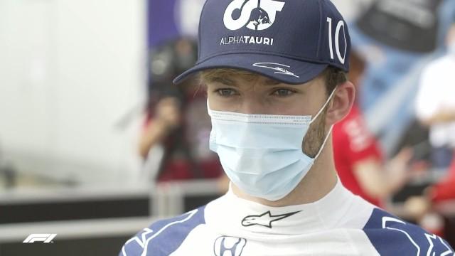 Post-Qualifying at the 70th Anniversary Grand Prix