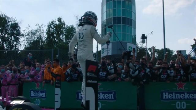 Post-Race at the 2020 Italian Grand Prix