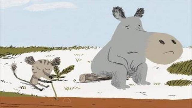 Le popotin de l'hippopo