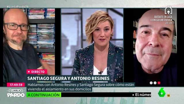 Chicote, Santiago Segura, Antonio Resines y Pablo Motos
